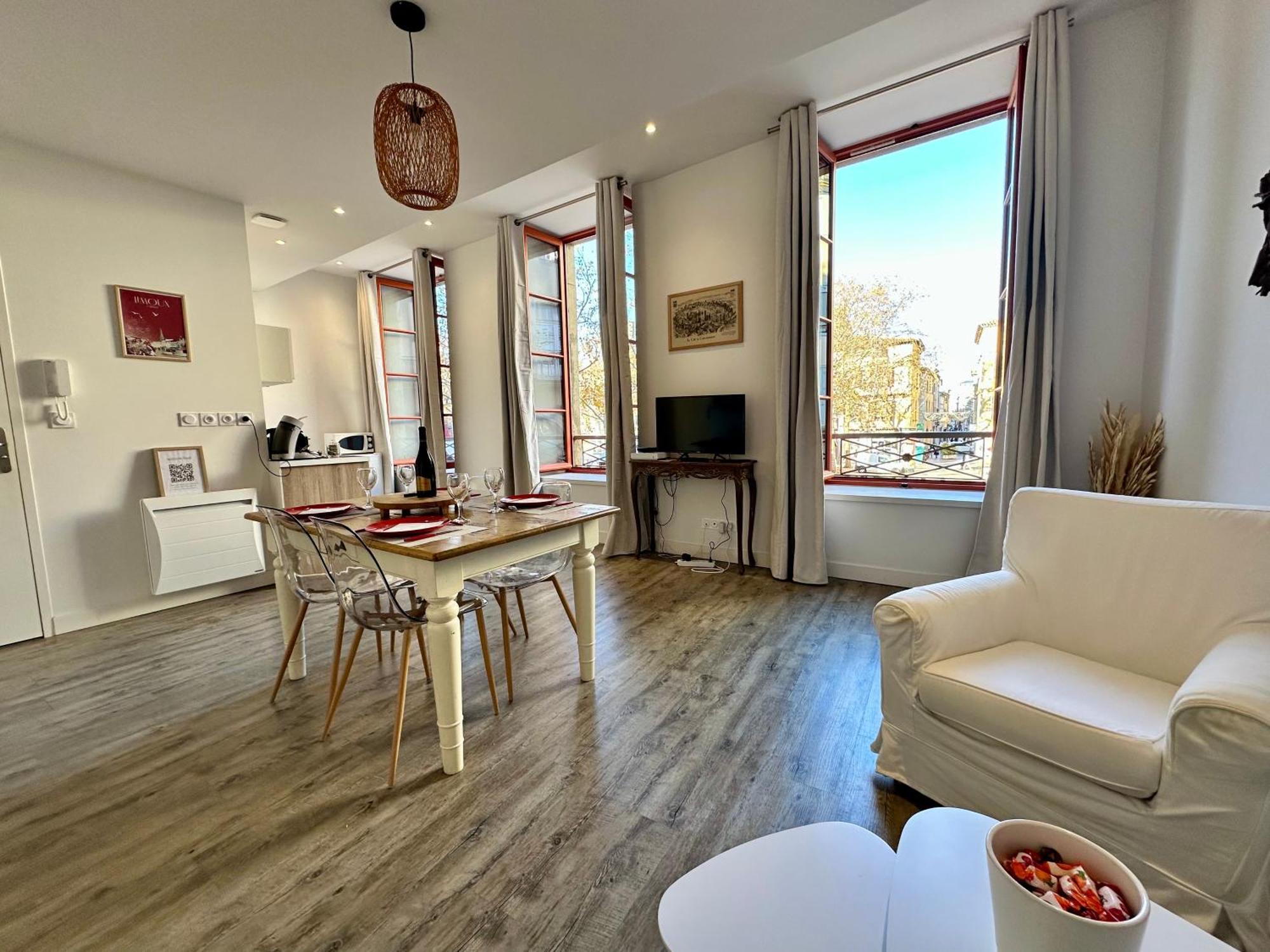 La Magie De Carnot Meuble De Tourisme 3 Etoiles Apartment Carcassone Exterior photo