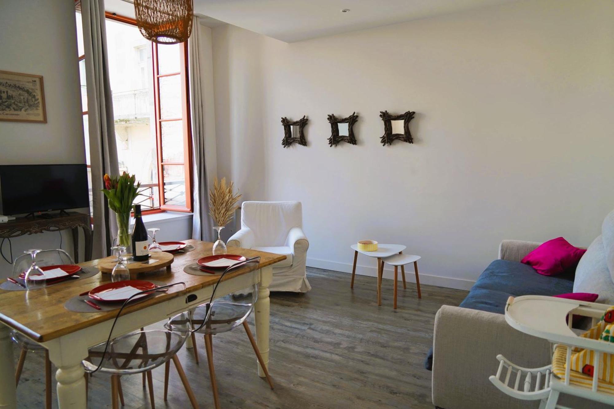 La Magie De Carnot Meuble De Tourisme 3 Etoiles Apartment Carcassone Exterior photo